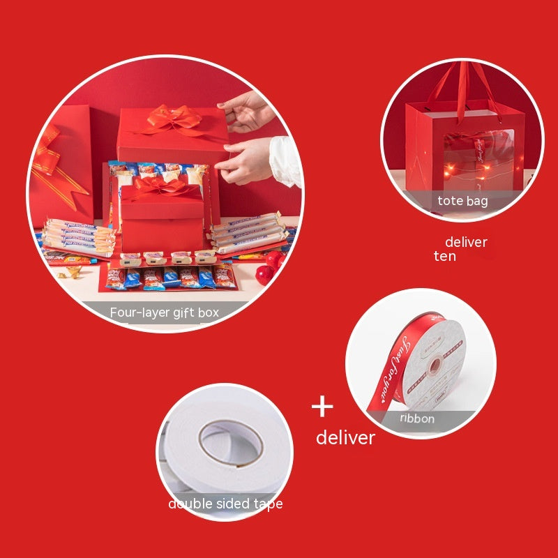 DIY Creative Five-layer Explosion Gift Box