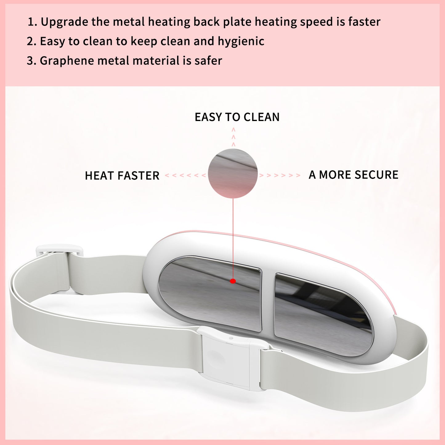 Graphene Belt Intelligent Heating Vibration Massage
