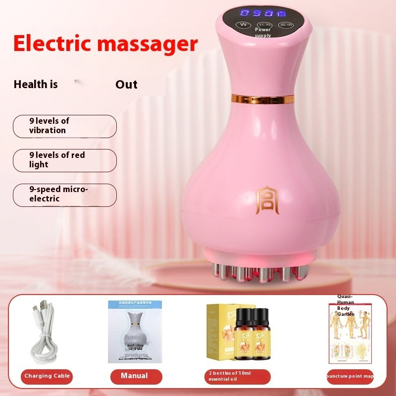 Smart Massage Instrument Vibration Heating Household