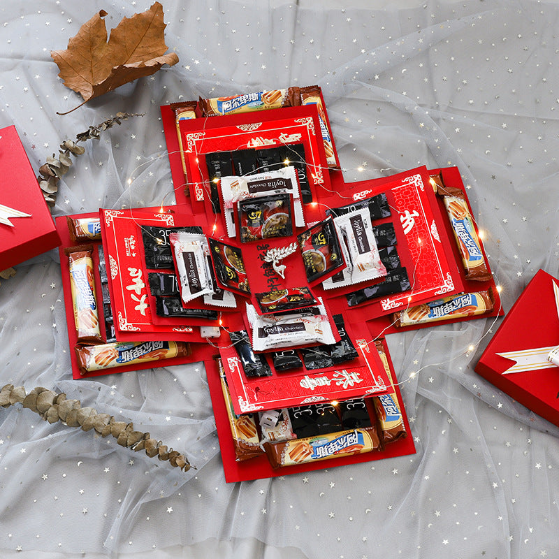 DIY Creative Five-layer Explosion Gift Box