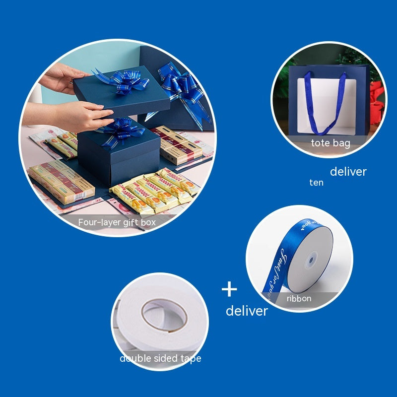 DIY Creative Five-layer Explosion Gift Box